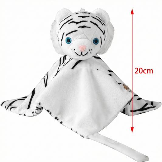 Mini Comforter - White Tiger
