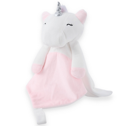 main image of love by emi white noise and lullaby comforter Maisie the unicorn lovey