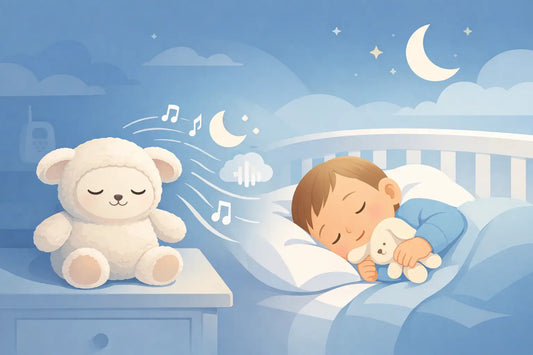 White Noise Plush Toy for Better Baby Sleep
