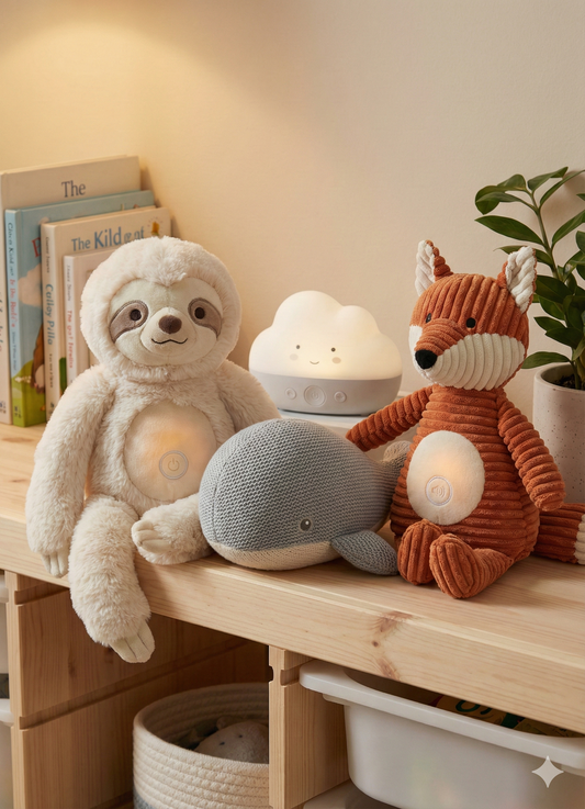 How White Noise Plush Toys Help Babies Sleep Better