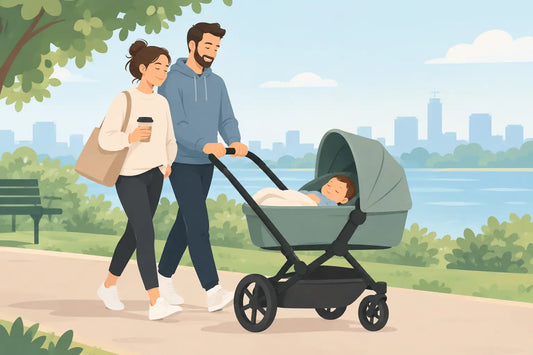 A Pram Nap Success Example for Tired Parents