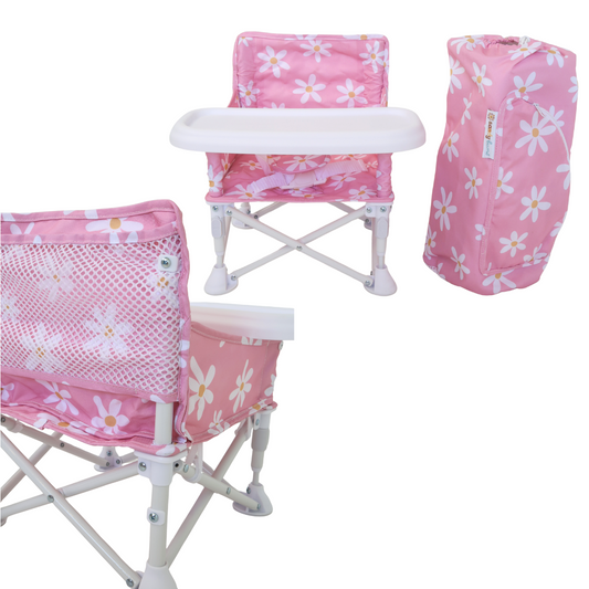 Sandy Bums Portable Baby Chair - BLOOM