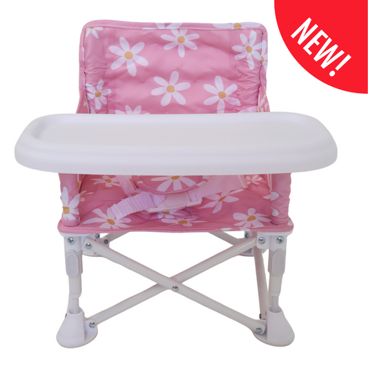 Sandy Bums Portable Baby Chair - BLOOM