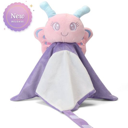 Flutter the Butterfly musical baby comforter by Love By Emi, new release