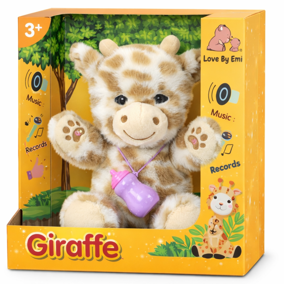 Interactive Plushies – Soothing Touch & Sound Toy for Toddlers